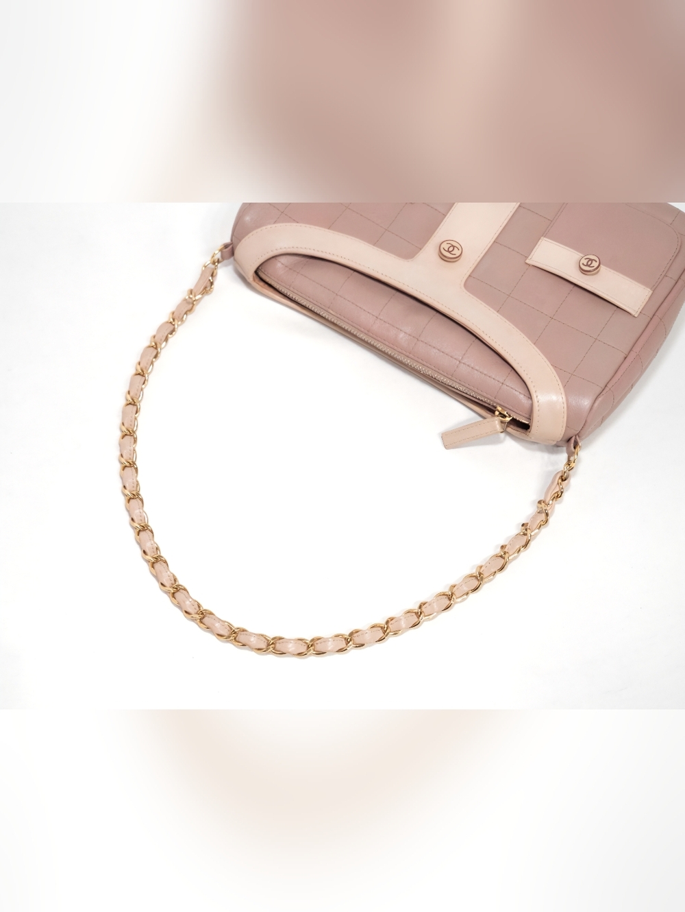 CHANEL Limited Edition Mademoiselle Jacket Shoulder Bag Quilted Lambskin Leather - Picture 7 of 15